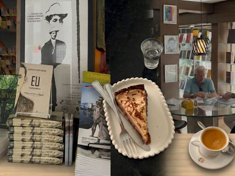 Unindo literatura, café e gastronomia: conheça a tradicional Livraria do Luiz em João&nbsp;Pessoa